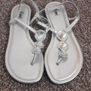 Silver sandals💎